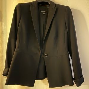 Banana Republic black fitted blazer, size 2